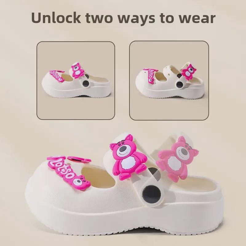 Нескользящие летние сандалии принцессы для девочек - пляжная обувь для детей