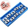 10 шт. APMT1604PDER-MA3 H01 Фрезерные твердосплавные пластины для алюминия APKT1604
