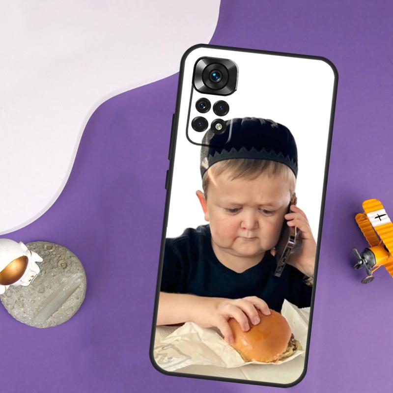 Смешной чехол с Хасбуллой для Xiaomi Redmi Note 13 Pro 14 12 9 10 11 Pro 10S 11S 12S Redmi 13C 14C 10C 12C