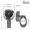 Universal Motorcycle Handlebar Mount Clock Watch Waterproof Luminous Bike Handlebar Dial Quartz Clock Moto Modified Accessories
