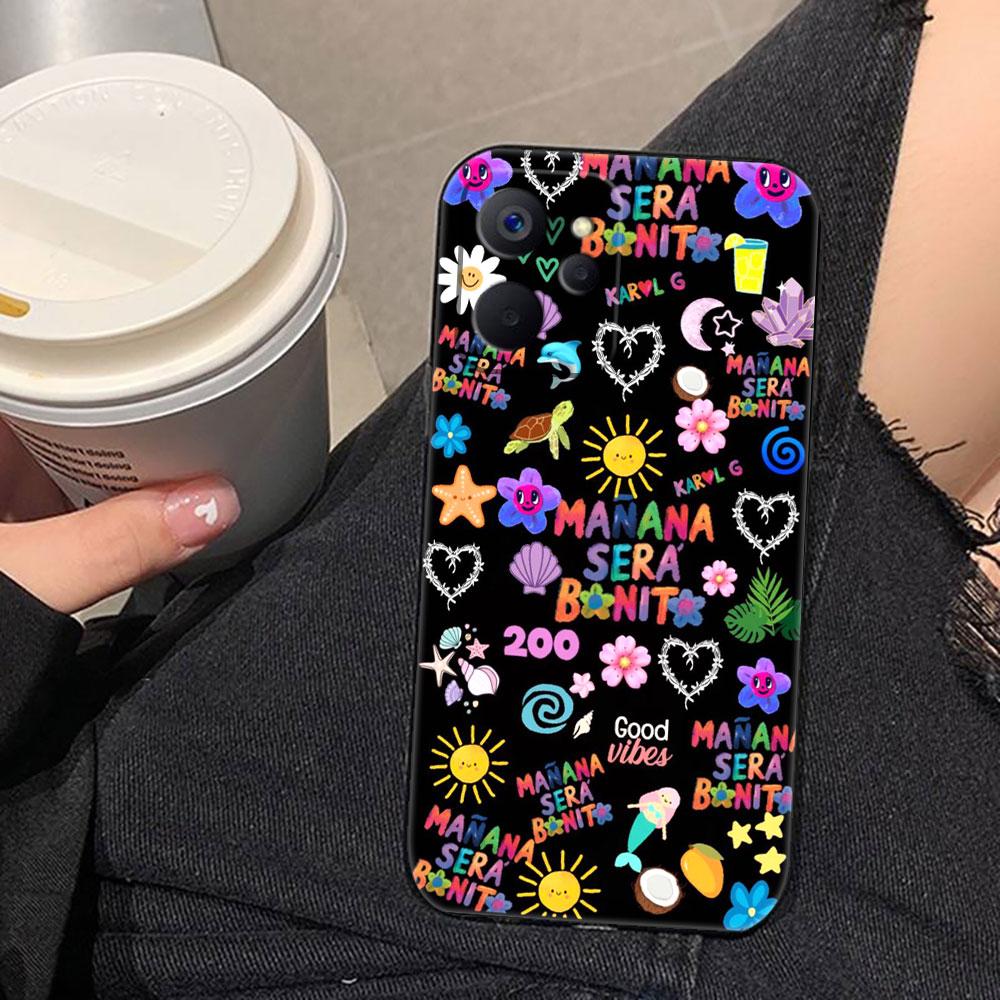 Чехол для телефона Sera B-Bonito Manana K-Karol G для Realme C75 C71 C65 C63 C55 C53 C35 C33 C30 C21 7 6 5 GT NEO 2 NARZO 50 X50