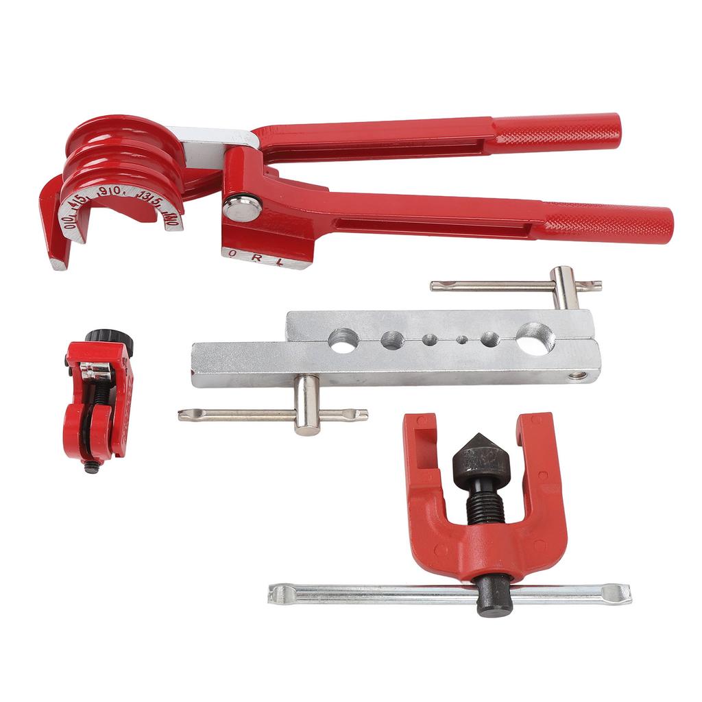 3 16 Inch Brake Line Kit Professional Copper Coated Brake Line Flaring Tool Kit for Most Hydraulic Braking Systems