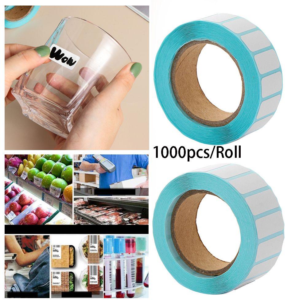 Hot Sale Print Supplies Blank Tag Adhesive Paper Waterproof Thermal Sticker Package Label
