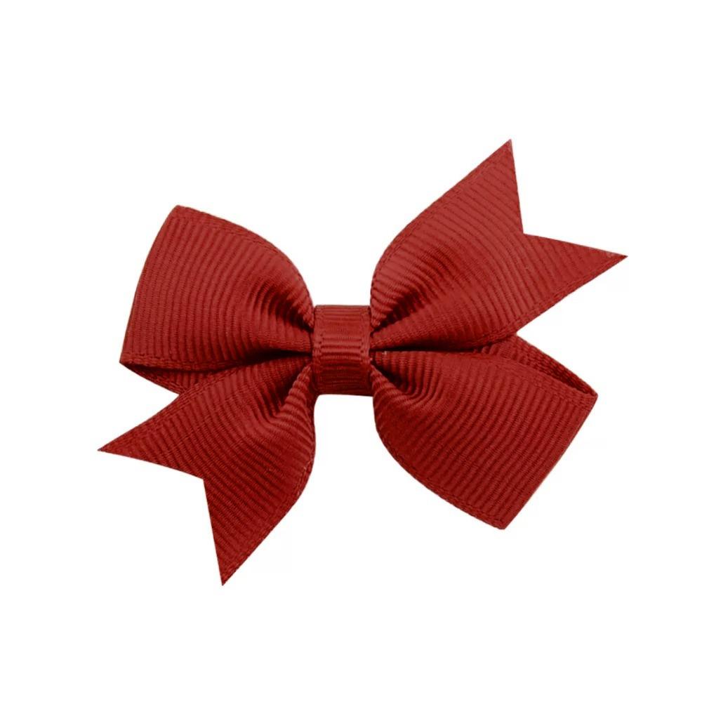 30Pcs Metal Clips Hair Bows Fully Lined Hair Accessories Lovely Children Hair Accessories For Kids