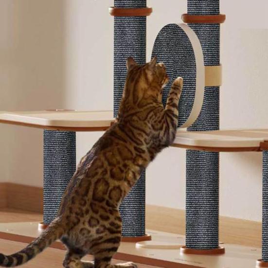 39,4"x15,8" самоклеящийся коврик для кошек, обрезаемый, самодельный коврик для кошек, коврик для дивана, стены, двери, кошачьих деревьев, защита от царапин на мебели