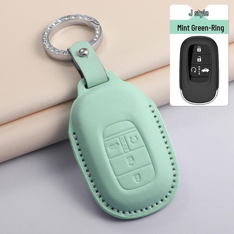Чехол для ключа Honda для Civic, Accord, CR-V, Vezel, XRV, Fit, Haoying, Haoling, Paiying, Shipai - Доступен в 3 цветах.