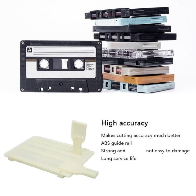Профессиональный набор для склейки ленты 1/4 10 дюймов, набор для склейки кассетной ленты с открытием для ленты 1/4 1/2 дюйма