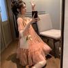 Summer Dress Loose Thin Short-sleeved Top Mid-length Summer Dress