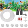 Aquarium Air Pump Fittings Fish Tank Oxygen Compressor Accessories 3 Way Straight Direct Link for