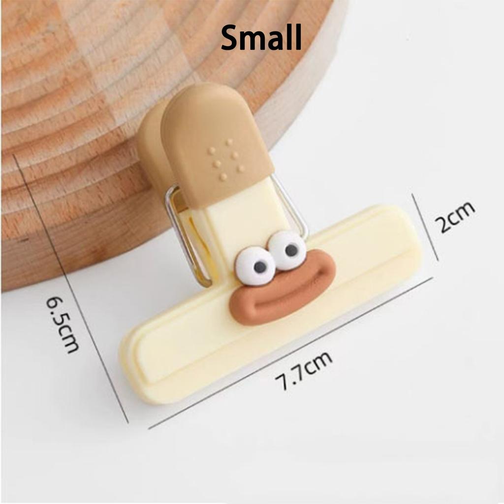 1-12 шт. Креативная клипса для запечатывания снеков, Клипса для сохранения продуктов и защиты от влаги, Многофункциональная офисная клипса с длинным хвостом