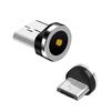 Круглый магнитный кабельный штекер Type C Micro USB C, 8-контактные вилки, адаптер для быстрой зарядки телефона, магнитный разъем Microusb Type-C для зарядного устройства