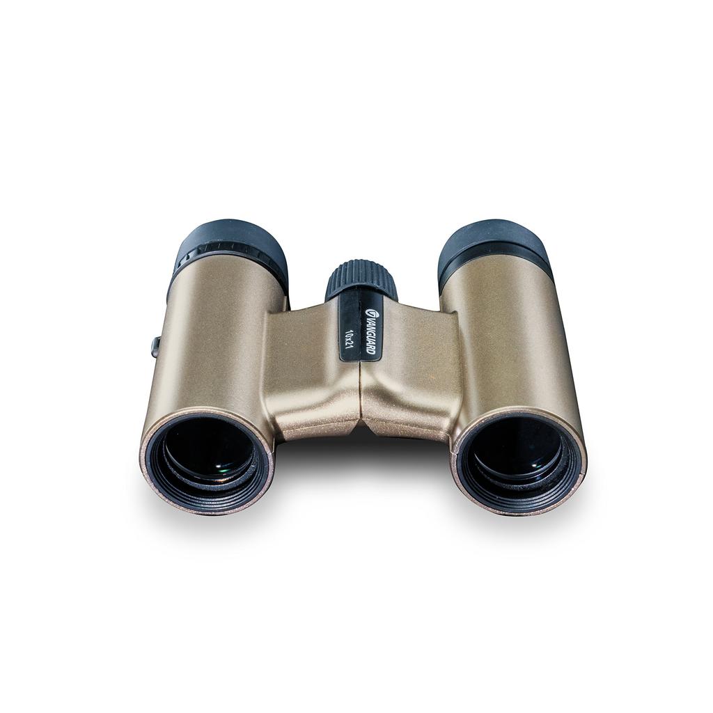 VANGUARD Vesta Compact Vesta 1021 Cham Binoculars, 10x21mm, (Champagne Gold)