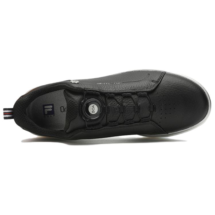 Fila GF 1911 Trainer Шнуровка Амортизирующие Прочные Низкие Гольф Кроссовки Мужские кроссовки Черный Белый A12M341709FBK