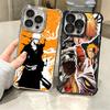 Bleach Кurosaki Ichigo Мягкий чехол для телефона для iPhone 15 16 17 Air 14 Pro Max 16E Plus 13 12 Mini Покрытие Защита от падения Fundas
