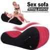 Секс Мебель Надувной Секс Диван Кровать для Мужчины Бондаж Воздушная Подушка Игры Эротическая Мебель Игрушка Любовная Позиция Подушка Пары