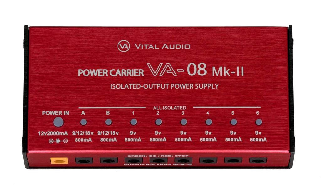 VITAL AUDIO Power Supply VA-08 MkII Black