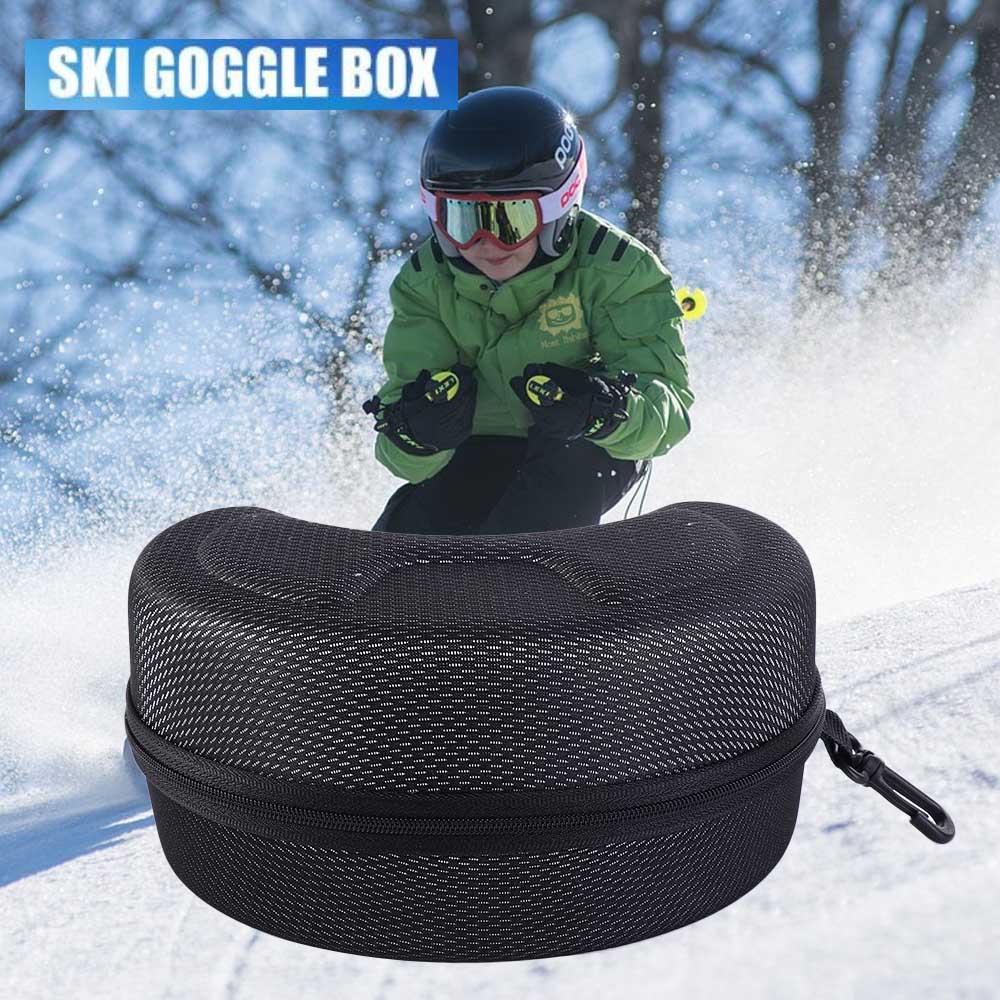 Waterproof EVA Skiing Goggles Box Sunglasses Carrying Case Ski Eyewear Case Snowboard Eyewear Case