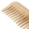 Safety Bamboo Comb Durable Wood Comb For Salon Hair Detangling Comb  Home Use