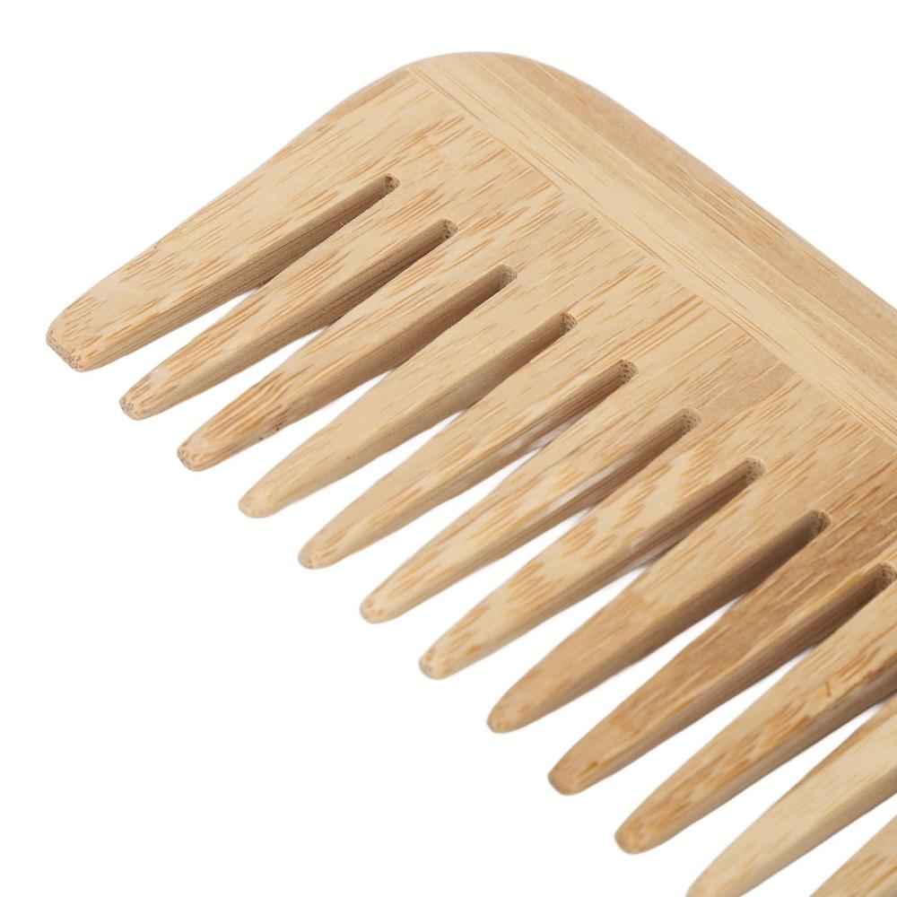 Safety Bamboo Comb Durable Wood Comb For Salon Hair Detangling Comb Home Use