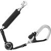 Tajima New Standard Safety Single Lanyard for Lightweight Forged Aluminum Hook L6 with Retractable Hardened 150cm Lanyard Adjustable Length by Moving
