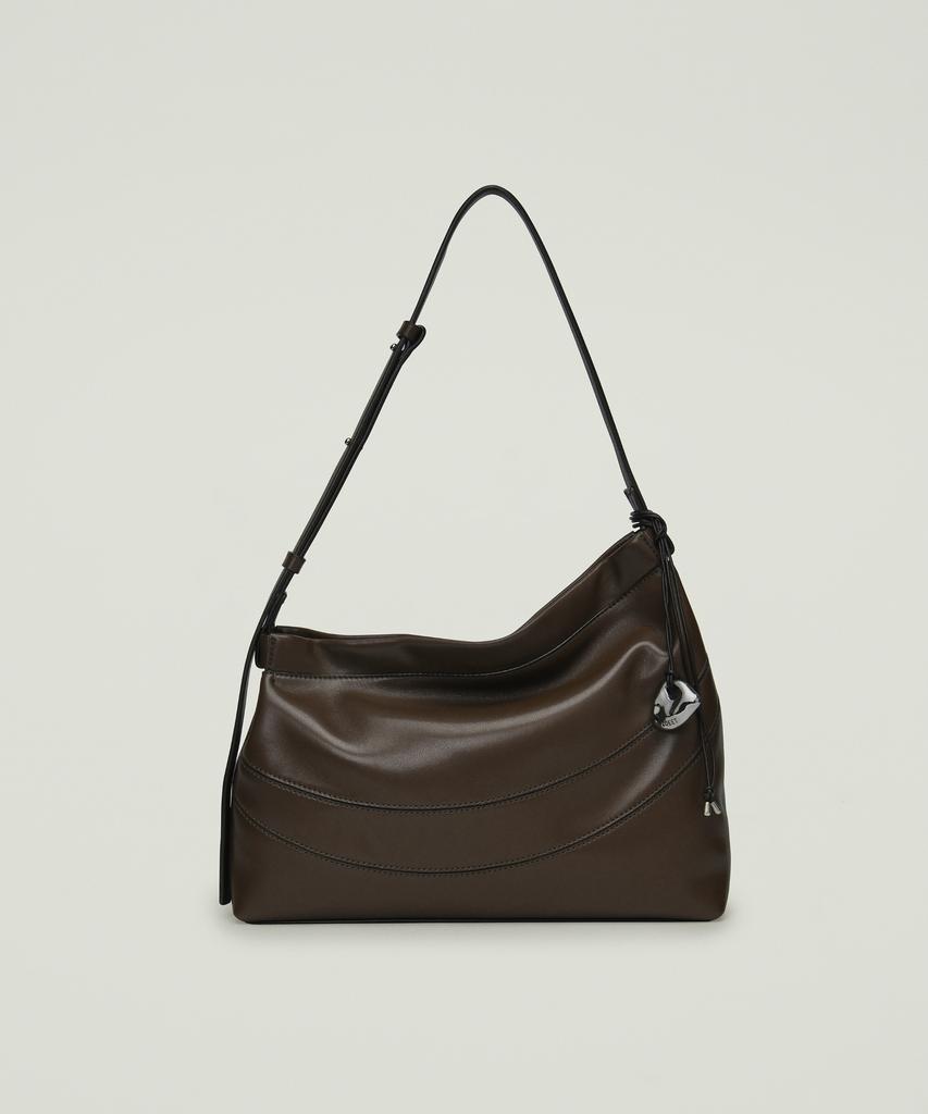 Zoeet Sorae Mini Shoulder Leather Bag (Espresso)