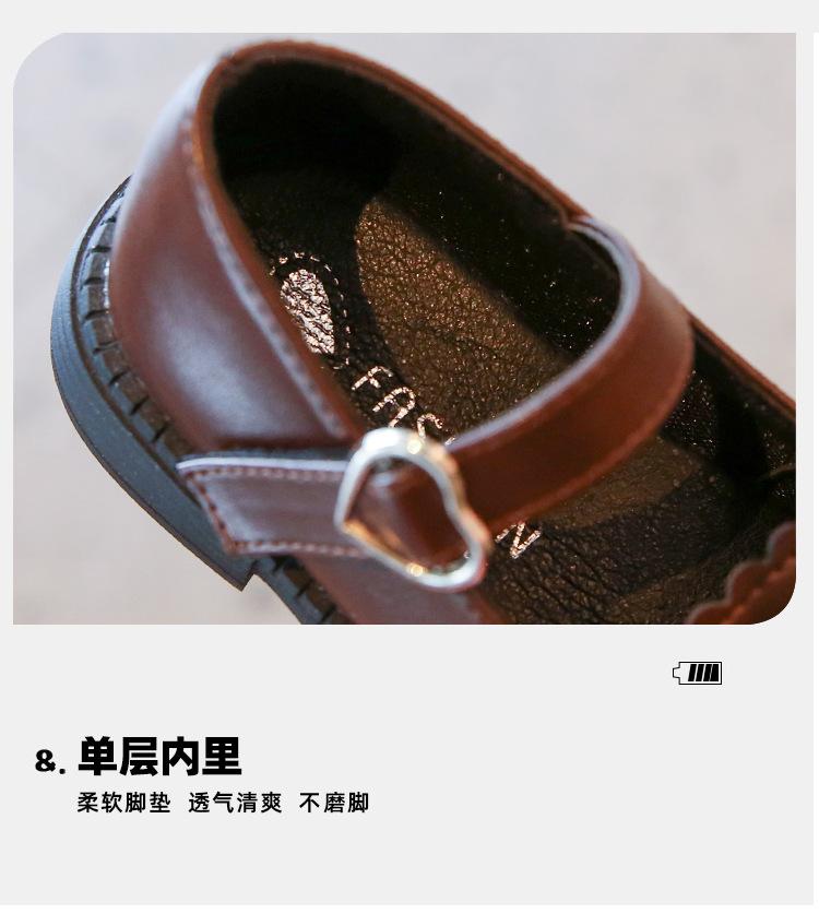 2024 Новые туфли Мэри Джейн для девочек, неглубокие однотонные черные мягкие туфли на платформе в стиле ретро, японские школьные кожаные мокасины с бантом на плоской подошве