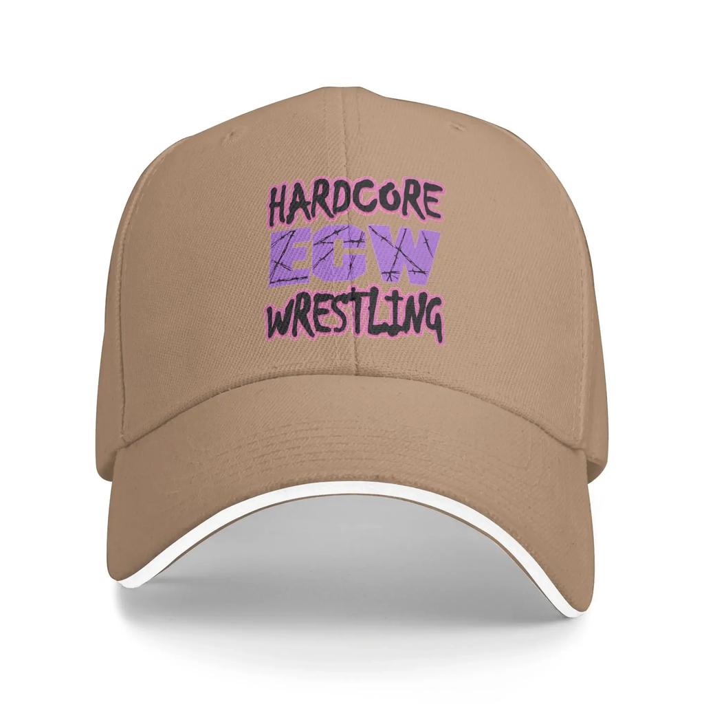 Бейсболка Ecw Hardcore Wrestling y2k Ретро Мужская Взрослая Тракер Высококачественная Печать Kpop Рок Кепка Snapback Подарок
