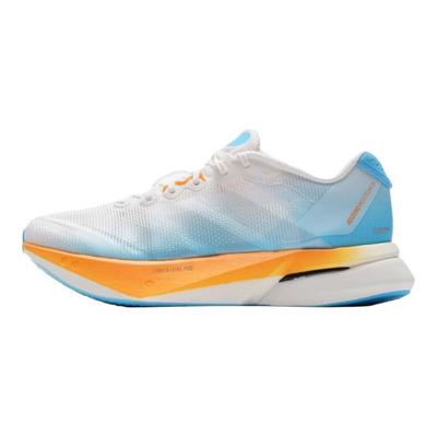 Adizero Boston 13 Удобные Прочные Беговые Кроссовки Унисекс Кеды Белый Синий Оранжевый KH6366
