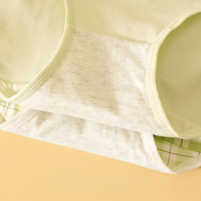 5 шт./компл. трусы с низкой талией для девочек, женское нижнее белье с милым принтом, дышащие хлопковые женские трусики