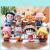 One Piece Луффи Чоппер Плюшевый Брелок Мягкая Кукла из PP Хлопка Коллекционный Аниме Декор Подарок для Фанатов