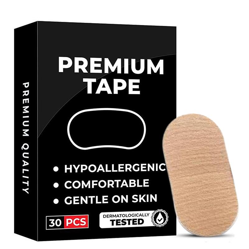 30Pcs Anti Snoring Sleep Mouth Tape Best Breathing Nasal Strips Medical Grade Improved Sleeping Keep Mouth Close Prevent Snoring