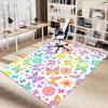 1PC Butterflies Flowers Extra Large Non-Slip Floor carpet, Office, family, bedroom, Studio - Large Area RugJ0375