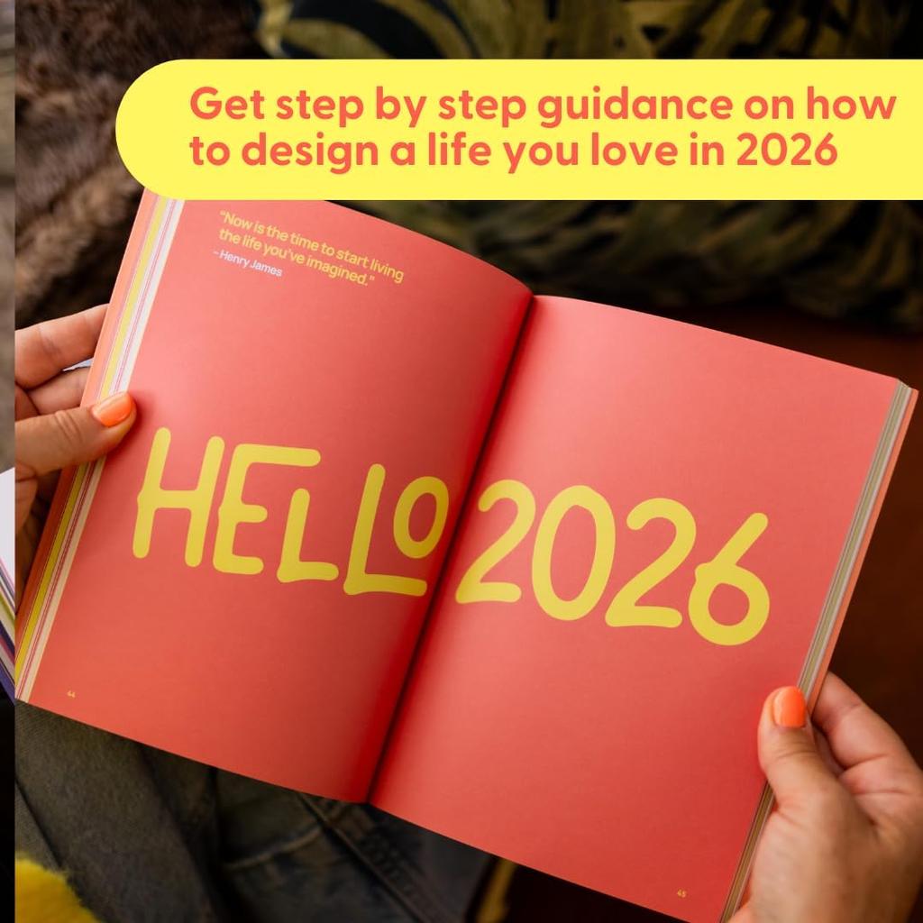 Goodbye 2025, Hello 2026 - A Guided Journal For Self-Reflection, Mindfulness, Dreaming, Growth, Goal Setting and Planning Your Year in 2026