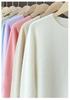 Women's 100% Pure Cashmere Round Neck Sweater - Warm, Soft, Loose Knit Pullover Base Layer