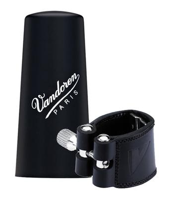 Лигатура для кларнета-альта Vandoren, Кожаная, с Пластиковым Колпачком (LC23P)
