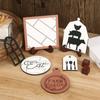 Home Layered Tray Decoration Set Retro Farm Desktop Layered Tray Ornaments Suitable For Home Desktop Shelf Decoration