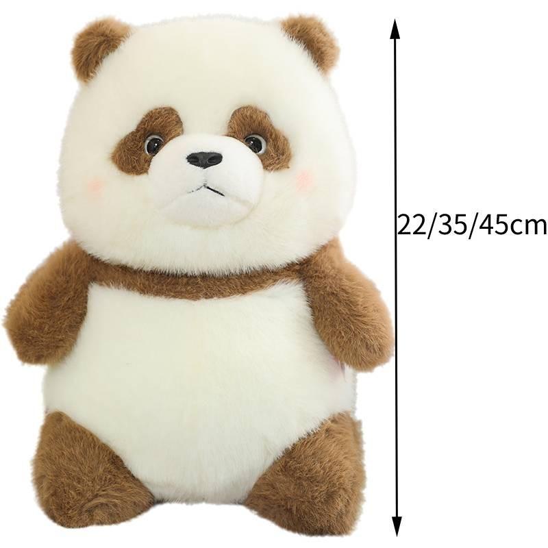 Adorable Fluffy Panda Plush Toy Cute And Soft Cuddly Stuffed Animal Pillow