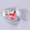 Heart Shape Cake Mold Chiffon Cake Cheese Mousse Anodized Aluminum Removable Bottom Tart Tray Mould Baking Tools