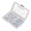 180Pcs Blind Rivet Flange Aluminium Alloy 6 Sizes Assortment Set Kit for Connection