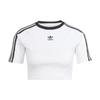 Three StripeS Baby Tee Women S Short Sleeve Ip0662
