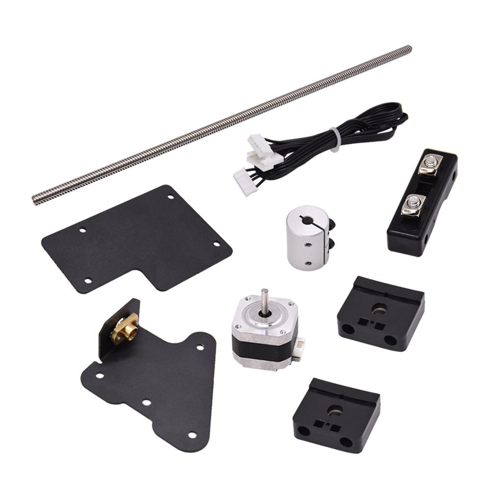 For Ender-3 Dual Z-axis Upgrade Kit with 365mm Lead Screw and 34mm Stepper Motor Z-Tension Slider Screws Set