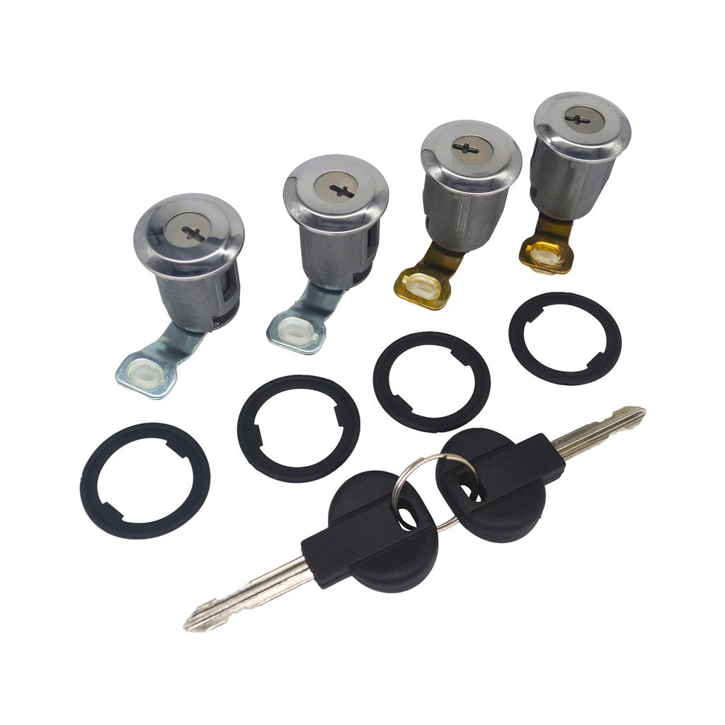 Hight Quality Set of 2/3/4 Door Lock 2 Keys Barrel Set Compatible 9170.G3 9170.CW 252522 FOR CITROEN Berlingo Xsara PEUGEOT