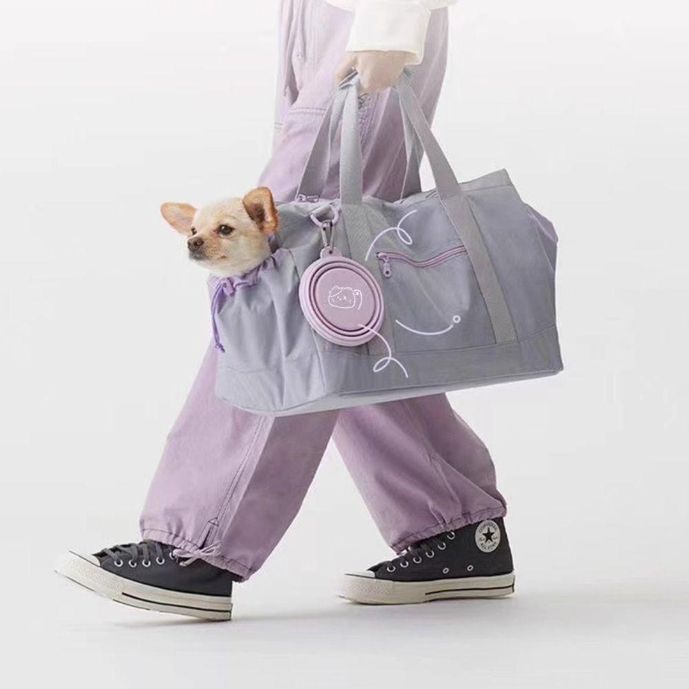 350 мл Контейнер для воды и корма для щенков Складная миска-кормушка Многоцелевые товары для домашних животных Собака