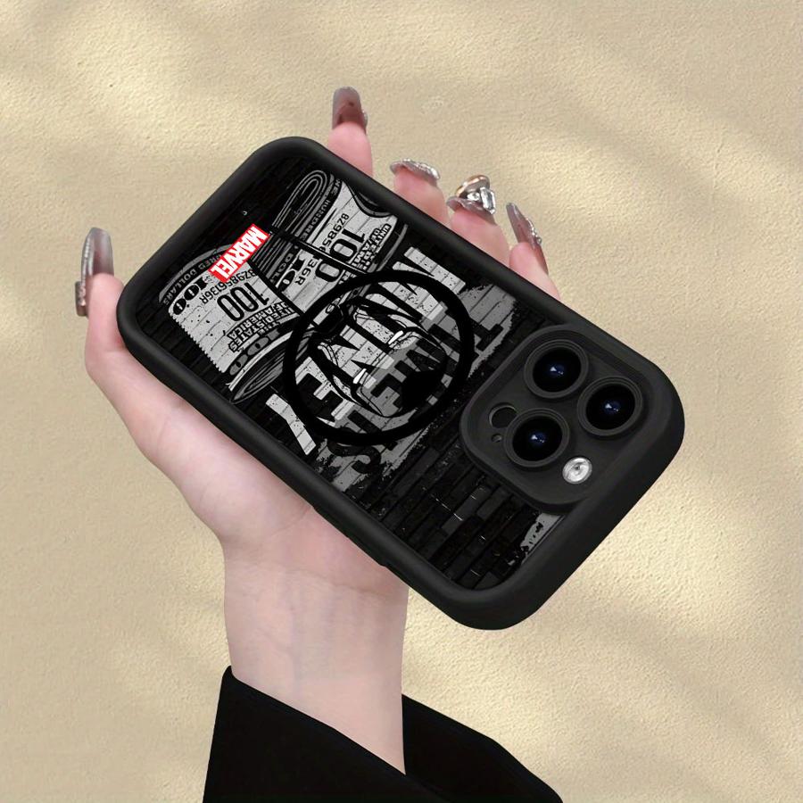 Мягкий чехол-кейс для iPhone XR 15 16 14 Plus 16e XS Max 13 12 11 Pro Max 17 Air Marvel Человек-паук Железный человек