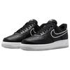 Nike Air Force 1 07 с вышивкой-галочкой - черные мужские кроссовки White Photon-Dust FJ4211-001