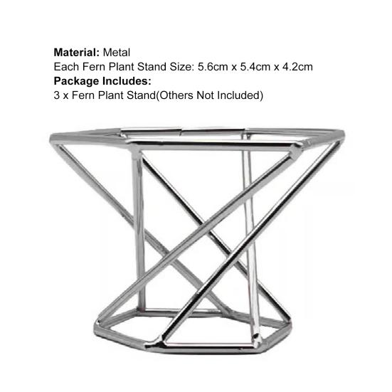 Практичная подставка для растений папоротника, декоративная антикоррозийная компактная подставка