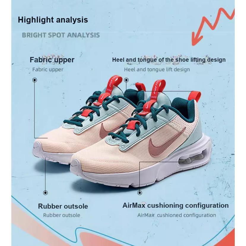 Nike Air Max Interlock Lite GS Guava Ice Jade Ice Red Stardust Детские кроссовки Кремово-белый DH9393-800