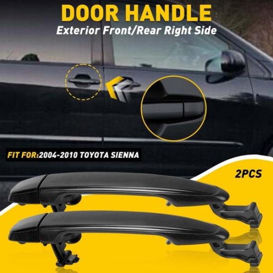 Для 04-10 Toyota Sienna Наружная ручка раздвижной двери сбоку сзади, левая или правая