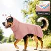 Водонепроницаемая уличная одежда для домашних животных для защиты от солнца, дышащая, портативная, складная, в стиле накидки, дождевик для собак, одежда для больших собак