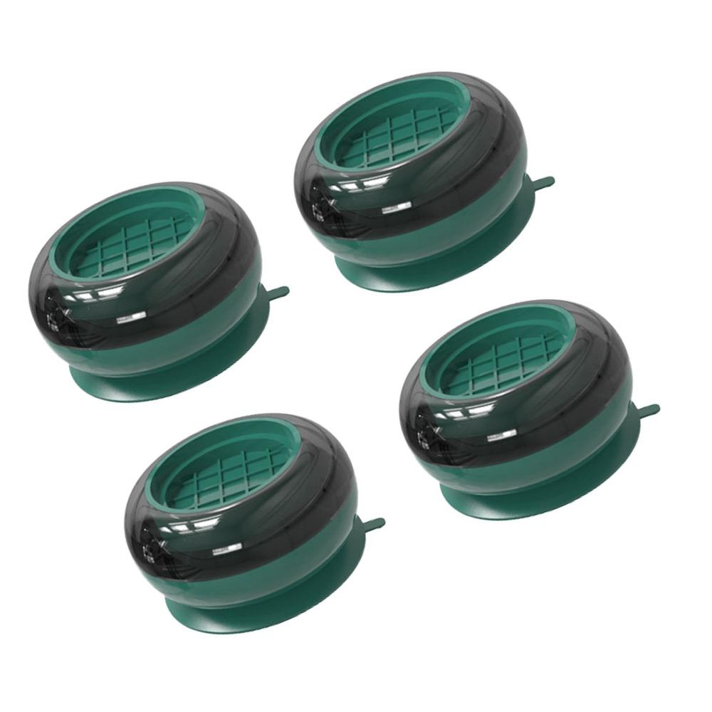 4Pcs PS, PP Universal Washing Machine Refrigerator Base Stand Floor protection during laundry work
